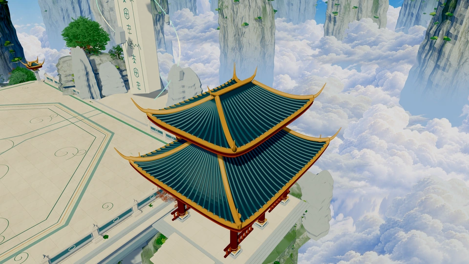 Immortal Arena · Jade rooftops