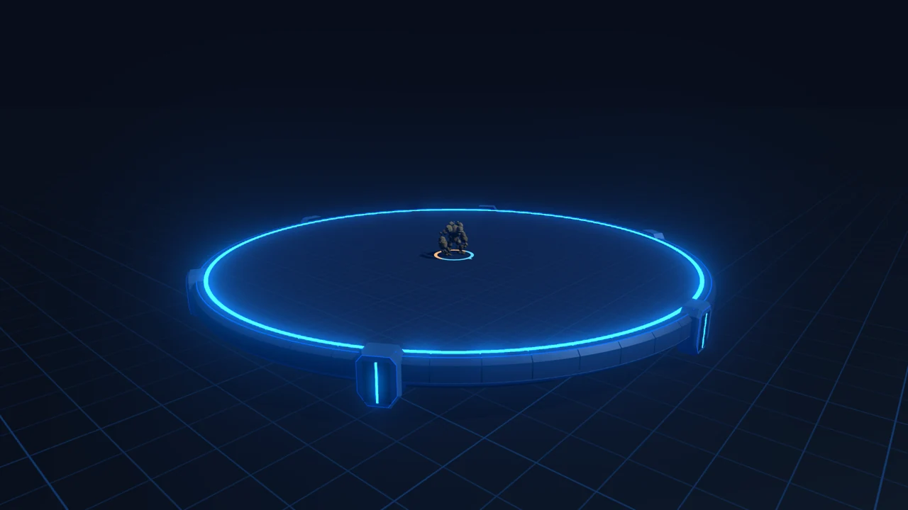 Boss Creator Arena · Low horizon